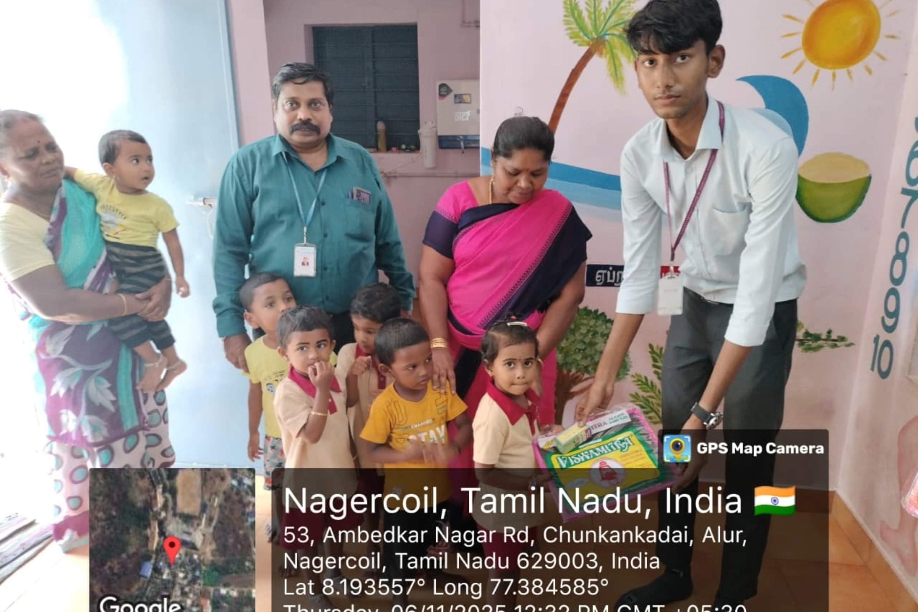 Educational Outreach Program at Rural Child Care Centres (Anganwadi)
